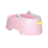 Children Butt Wash Basin with PVC Soft Cushion for Newborn 0 to 12 Years Old Pink