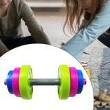 Kids Toys Dumbbells Role Playing Playset Boys Toy Kids Workout Equipment Set