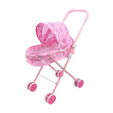 Doll Mini Pram Learning Activities Mini Pushchair for Infant Baby Boys Girls