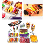 Pretend BBQ Grill for Kids Food BBQ Sets Barbecue Camping Toys for Kids