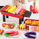 Pretend BBQ Grill for Kids Food BBQ Sets Barbecue Camping Toys for Kids