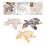 Swan Plush Doll Cute for Girls Boys Duck Plush Toy for Bedroom Birthday Gift Gray