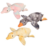 Swan Plush Doll Cute for Girls Boys Duck Plush Toy for Bedroom Birthday Gift Gray