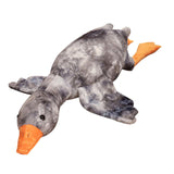 Swan Plush Doll Cute for Girls Boys Duck Plush Toy for Bedroom Birthday Gift Gray