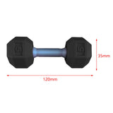 Kids Arm Hand Weights Dumbbell Barbell Toys for Age 3 4 5 6 7 8 Kindergarten Black