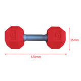 Kids Arm Hand Weights Dumbbell Barbell Toys for Age 3 4 5 6 7 8 Kindergarten Red