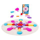 Maxbell Shape Color Recognition Blocks Colorful Learning Toys for Kids Gift Toddlers