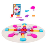 Maxbell Shape Color Recognition Blocks Colorful Learning Toys for Kids Gift Toddlers
