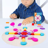 Maxbell Shape Color Recognition Blocks Colorful Learning Toys for Kids Gift Toddlers