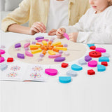 Maxbell Shape Color Recognition Blocks Colorful Learning Toys for Kids Gift Toddlers