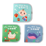 Baby Cloth Book Cartoon Fabric Book for Imagination Language Reading Ability babies day