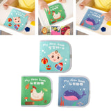 Baby Cloth Book Cartoon Fabric Book for Imagination Language Reading Ability babies day