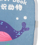 Baby Cloth Book Cartoon Fabric Book for Imagination Language Reading Ability sea