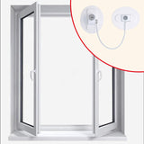 Child Proofing Lock Cabinet Proofing for Refrigerator Drawer Casement Window Oval White