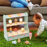 Ice Cream Toys Play Set Role Play for Birthday Gifts Preschool Girls and Boys