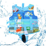 Maxbell Maxbell Kids Swim Vest Swim Vest Buoyancy Swimwear for Water Sports Surfing Kayaking Seahorse M