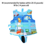 Maxbell Maxbell Kids Swim Vest Swim Vest Buoyancy Swimwear for Water Sports Surfing Kayaking Seahorse M