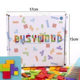 Wooden Puzzle Block Stem Wooden Puzzle for Holiday Gifts Boys Girls Children