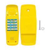 Swing Set Phone Toys Pretend Play Numeric Key Telephone for Educational Gift Yellow