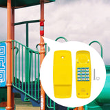 Swing Set Phone Toys Pretend Play Numeric Key Telephone for Educational Gift Yellow