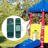 Swing Set Phone Toys Pretend Play Numeric Key Telephone for Educational Gift Green