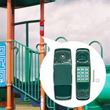 Swing Set Phone Toys Pretend Play Numeric Key Telephone for Educational Gift Green