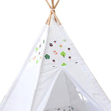 Kids Teepee for Indoor Outdoor Hut Playhouse for Parties Backyard Parks Forest