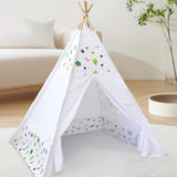 Kids Teepee for Indoor Outdoor Hut Playhouse for Parties Backyard Parks Forest