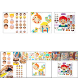 Social Emotional Learning Toy Make A Funny Faces Stickers Games for Children