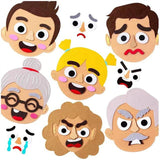 Social Emotional Learning Toy Make A Funny Faces Stickers Games for Children