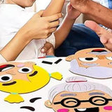 Social Emotional Learning Toy Make A Funny Faces Stickers Games for Children