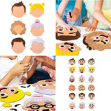 Social Emotional Learning Toy Make A Funny Faces Stickers Games for Children