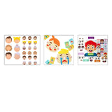 Social Emotional Learning Toy Make A Funny Faces Stickers Games for Children