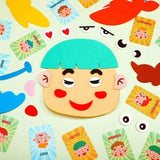 Social Emotional Learning Toy Make A Funny Faces Stickers Games for Children