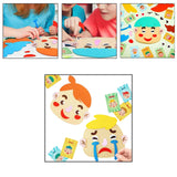 Social Emotional Learning Toy Make A Funny Faces Stickers Games for Children