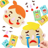 Social Emotional Learning Toy Make A Funny Faces Stickers Games for Children