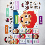 Social Emotional Learning Toy Make A Funny Faces Stickers Games for Children