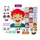 Social Emotional Learning Toy Make A Funny Faces Stickers Games for Children