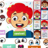 Social Emotional Learning Toy Make A Funny Faces Stickers Games for Children