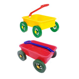 Pretend Play Wagon Toy Beach Activities Pull Car Toy for Indoor Seaside Yard Yellow