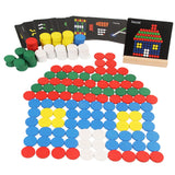 Educational Toy Develop Intelligence Sensory Toy Practical Wooden Puzzle Set