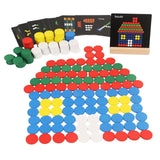 Educational Toy Develop Intelligence Sensory Toy Practical Wooden Puzzle Set