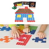 Educational Toy Develop Intelligence Sensory Toy Practical Wooden Puzzle Set