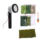 Static Grass Applicator Kits Railway Portable Electrostatic Flocking Machine