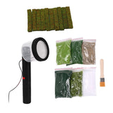 Static Grass Applicator Kits Railway Portable Electrostatic Flocking Machine