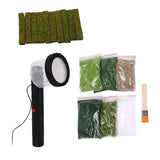 Static Grass Applicator Kits Railway Portable Electrostatic Flocking Machine