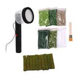 Static Grass Applicator Kits Railway Portable Electrostatic Flocking Machine