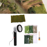 Static Grass Applicator Kits Railway Portable Electrostatic Flocking Machine