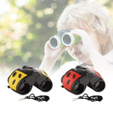 Kids Binoculars Toy Portable Camping for Camping Presents Birthday Yellow