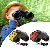 Kids Binoculars Toy Portable Camping for Camping Presents Birthday Yellow